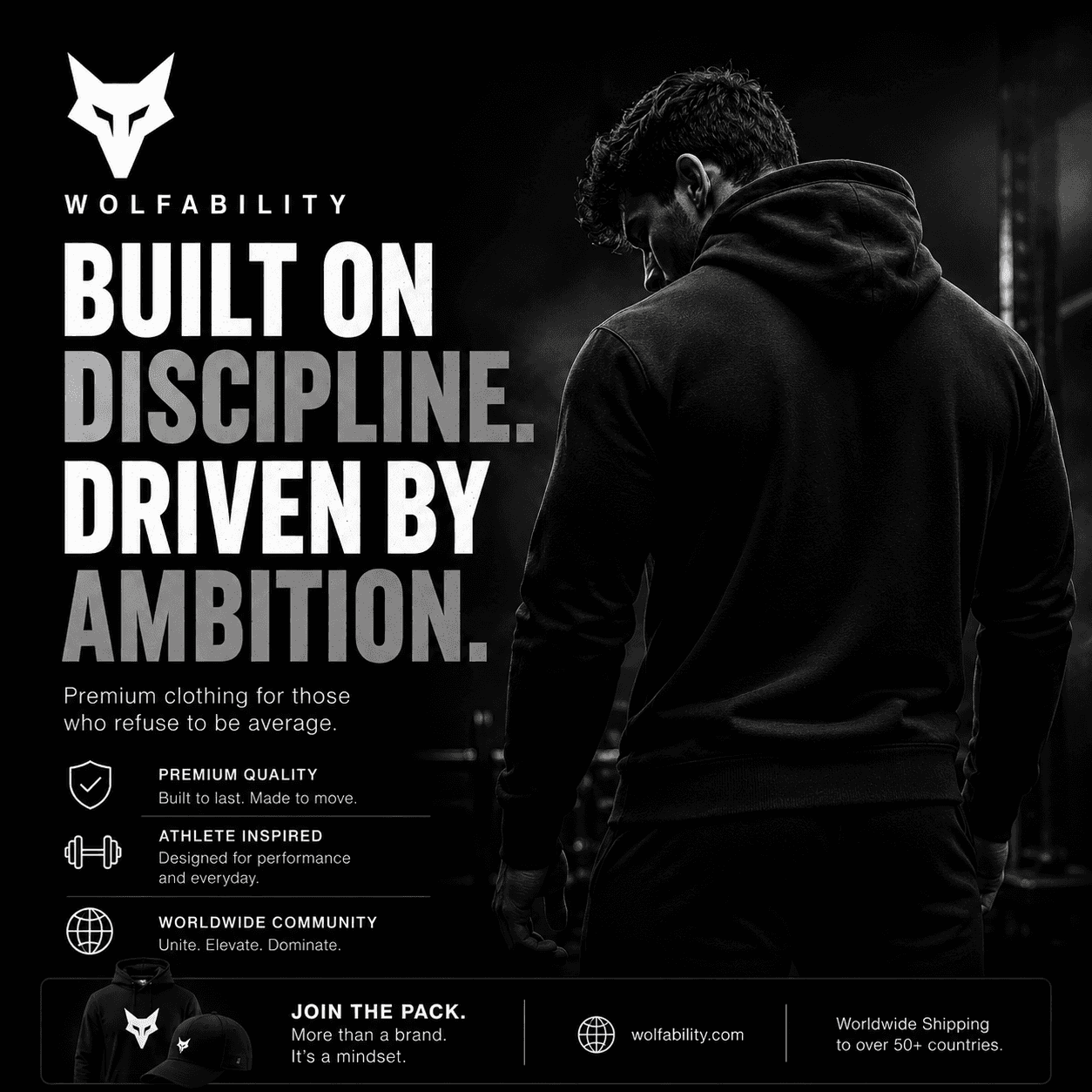 Wolfability — An all-in-one fitness and performance apparel marketplace focused on premium activewear, gym essentials, and lifestyle products.
